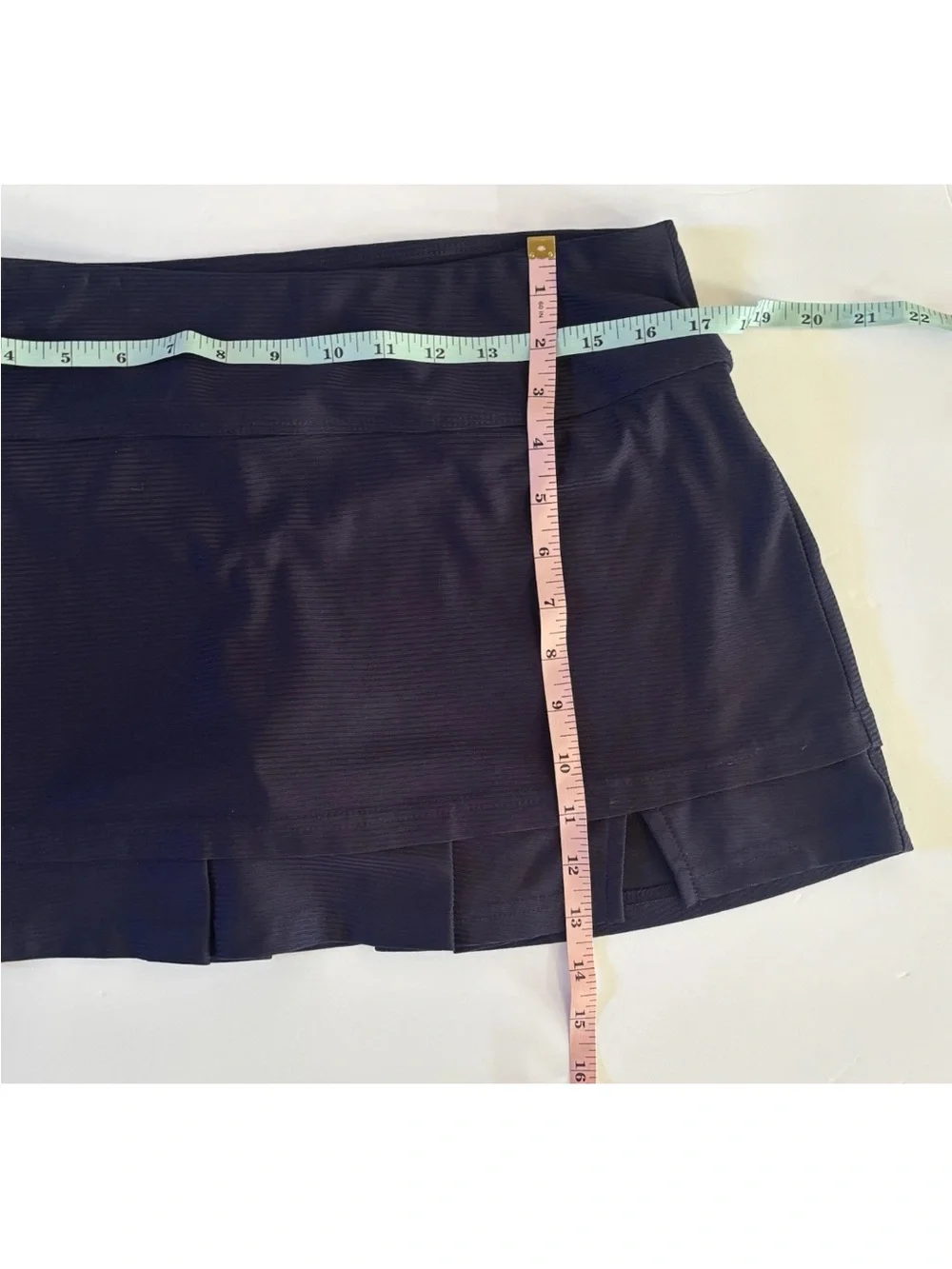 Bolle Navy Tennis Skort Women’s Large Golf Pickleball Athletic Skirt Built-I